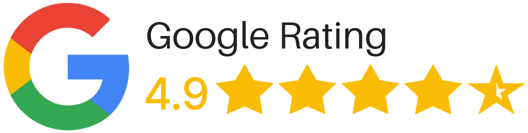 Google 4.9 Star Rating